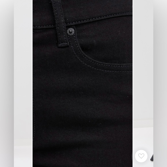 Black denim "covergirl" high rise jeans - Picture 4 of 7